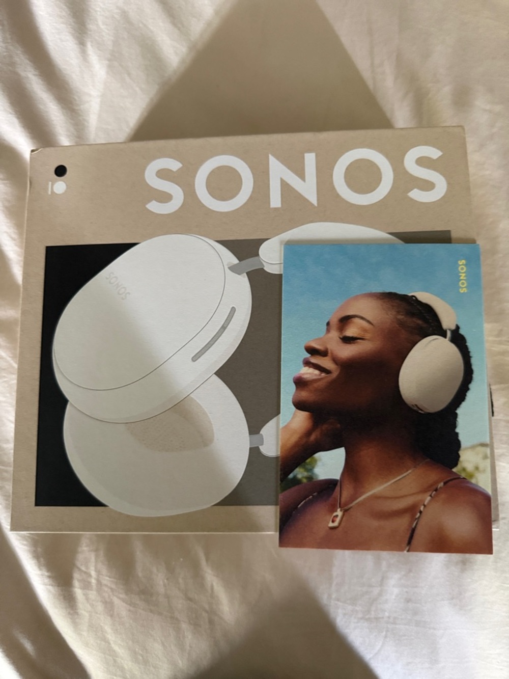 Sonos Off-White Over-Ear Wireless Headphones